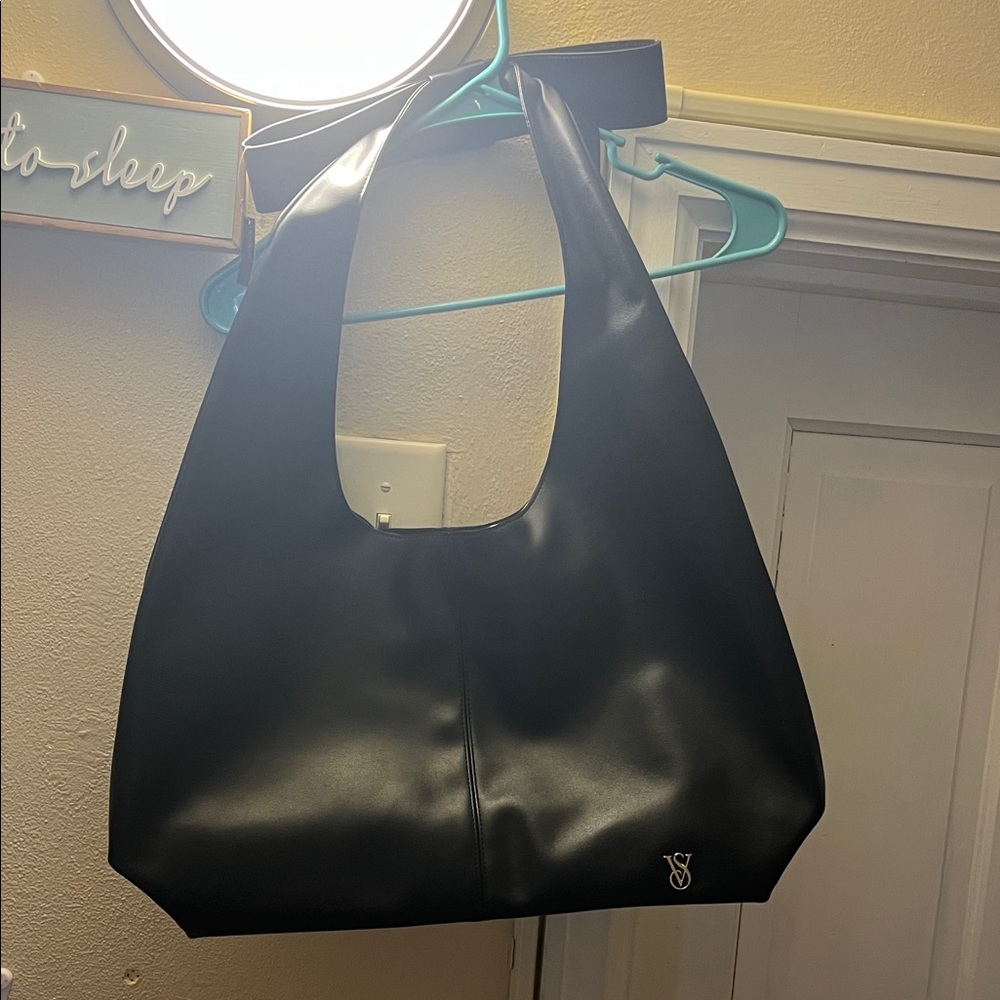 Victoria's Secret Sleek Black Shoulder Bag